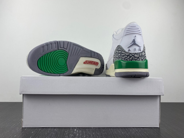 air jordan 3 lucky green wmns ck9246-136
