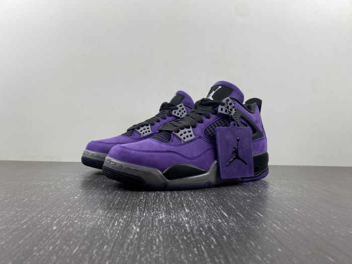 air jordan 4 retro travis scott purple aj4-766302