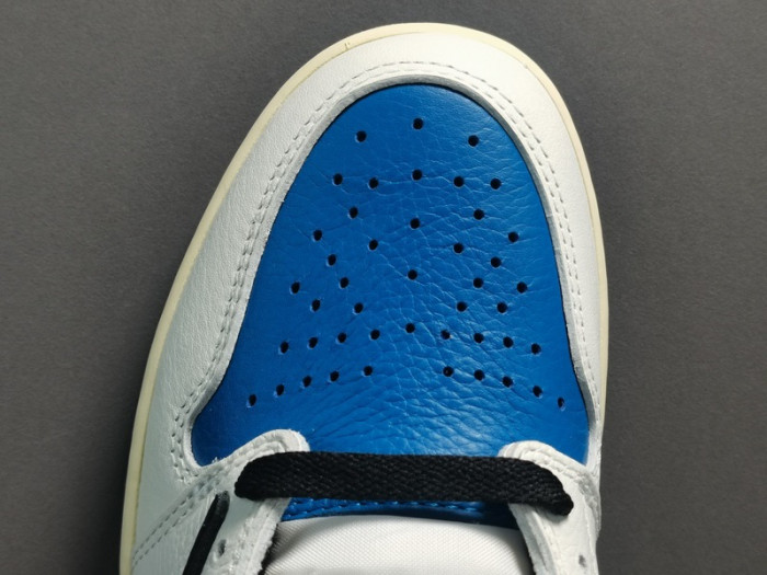 travis scott x fragment x air jordan 1 high og sp military blue dh3227-105 (with updated box)