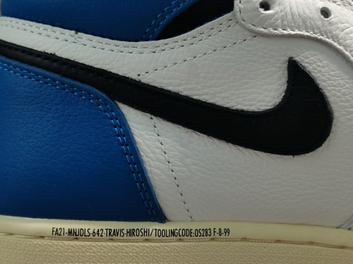 travis scott x fragment x air jordan 1 high og sp military blue dh3227-105 (with updated box)