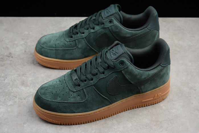 nike air force 1 ´07 l0vt8 suede outdoor green brand  aa1117-300