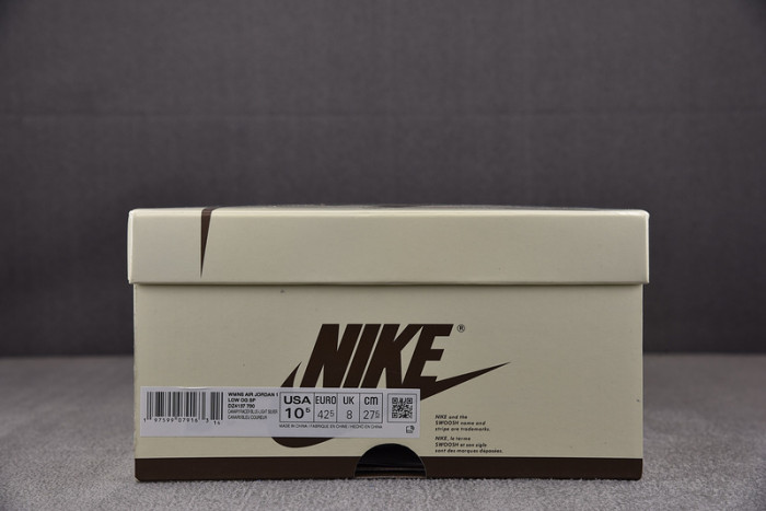 travis scott x air jordan 1 low og canary dz4137-700