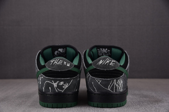 there skateboards x nike sb dunk low hf7743-001