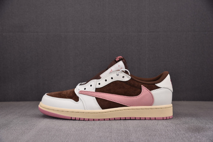 travis scott x air jordan 1 low og "dark pony" dz4137-206