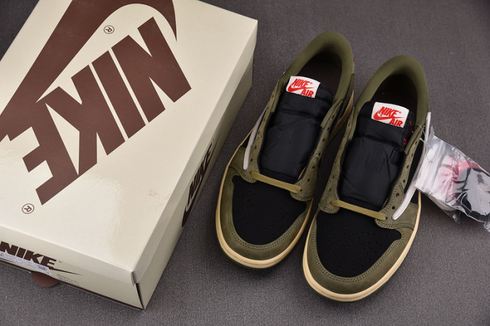 travis scott x air jordan 1 low og  dm7866-002
