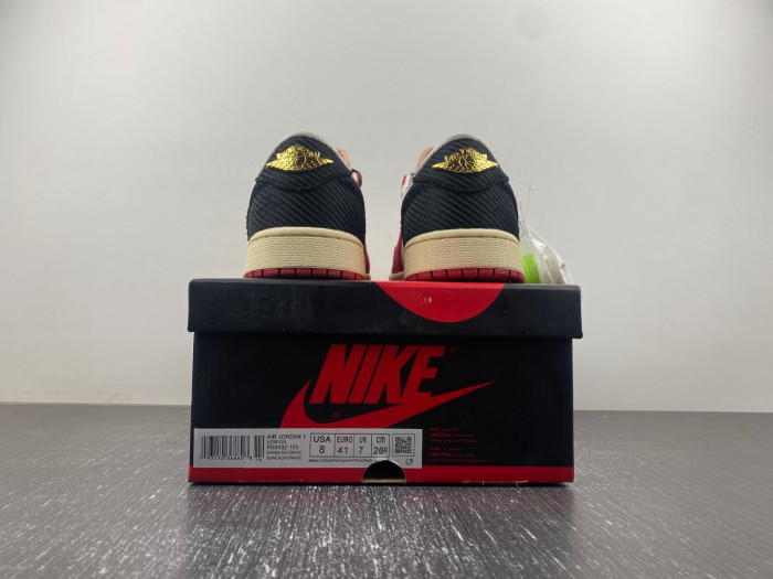 trophy room x air jordan 1 low og “home”  fn0432-100