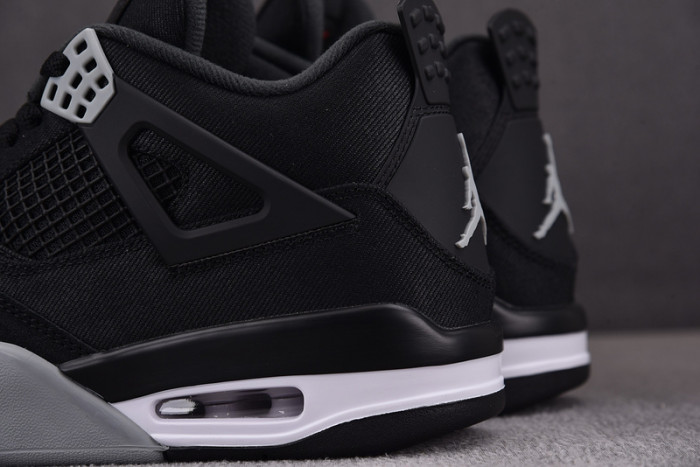 air jordan 4 "black canvas" dh7138-006