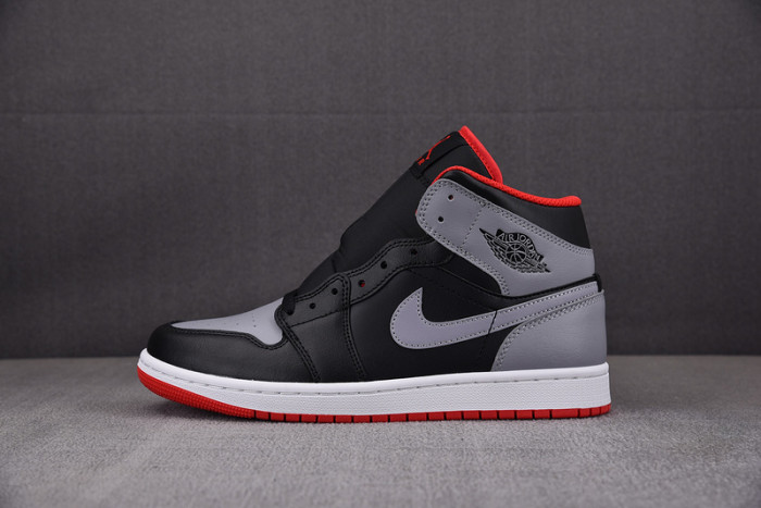 air jordan 1 mid shadow fire red dq8426-006