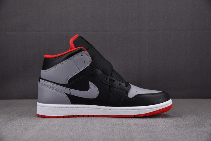air jordan 1 mid shadow fire red dq8426-006