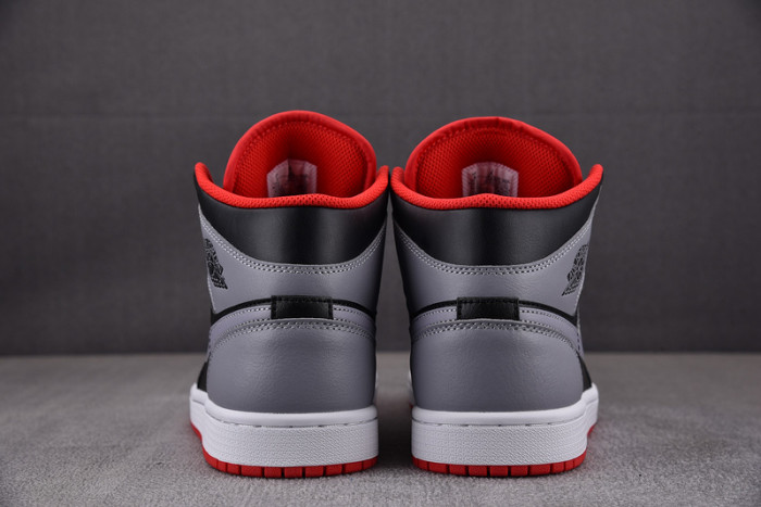 air jordan 1 mid shadow fire red dq8426-006
