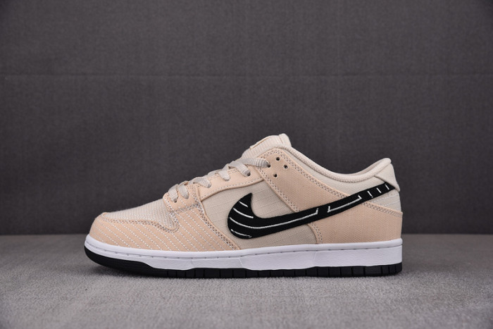 albino & preto x nk dunk sb low pro qs“pearl white”  fd2627-300