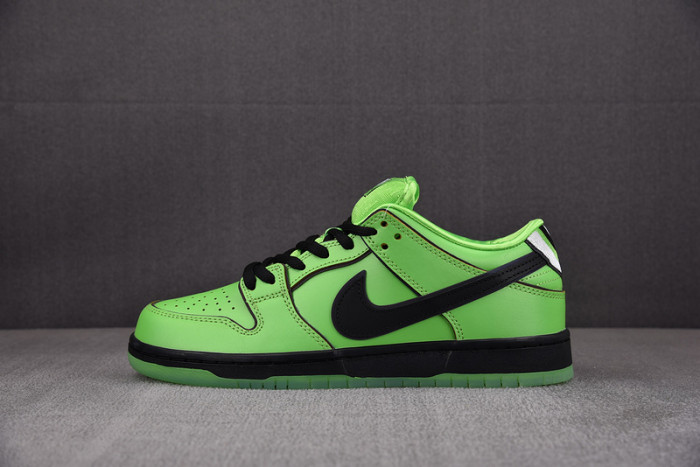 nike sb dunk low the powerpuff girls buttercup  fz8319-300