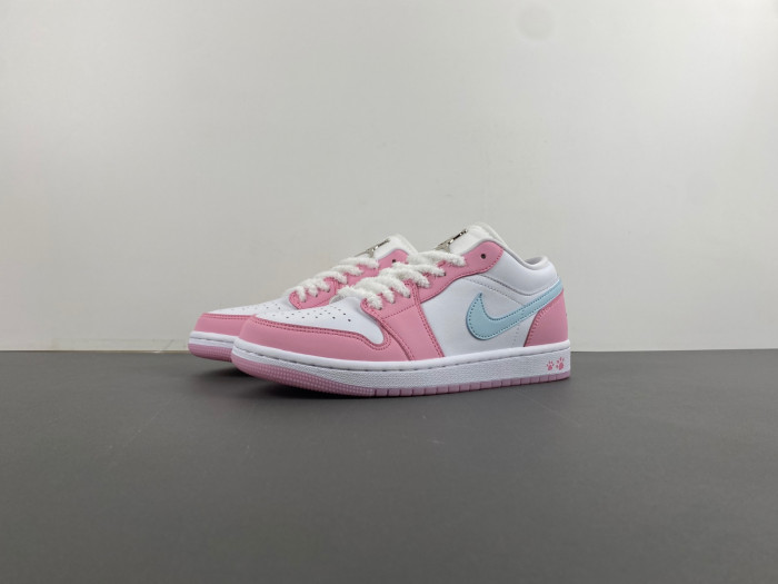 air jordan 1 low "paw print" hm3706-141