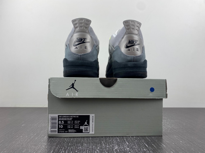 air jordan 4 retro se neon ct5342-007