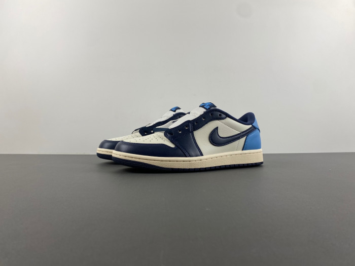 air jordan 1 retro low og ''obsidian unc'' - cz0790 400