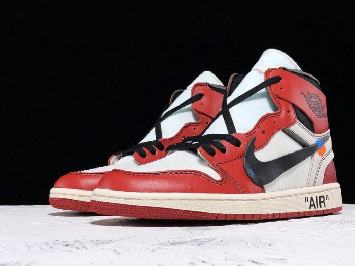 air jordan 1 retro high ofw chicago aa3834-101