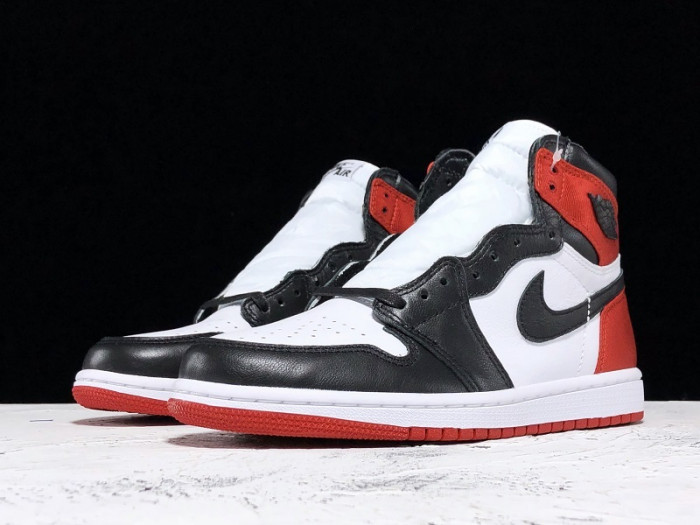 jordan 1 retro high satin black toe (w) cd0461-016