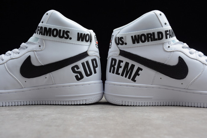 nike air force 1 one high hi white world famous 698696-100