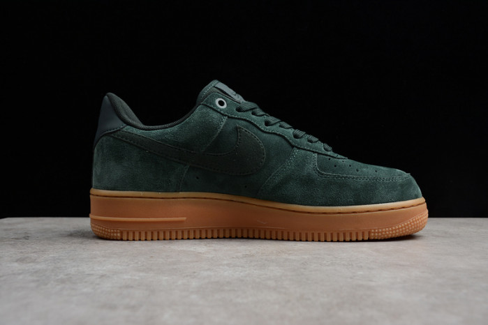 nike air force 1 ´07 l0vt8 suede outdoor green brand  aa1117-300