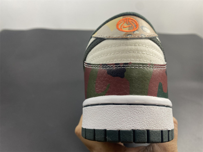nike dunk low se sail multi-camo - dh0957-100