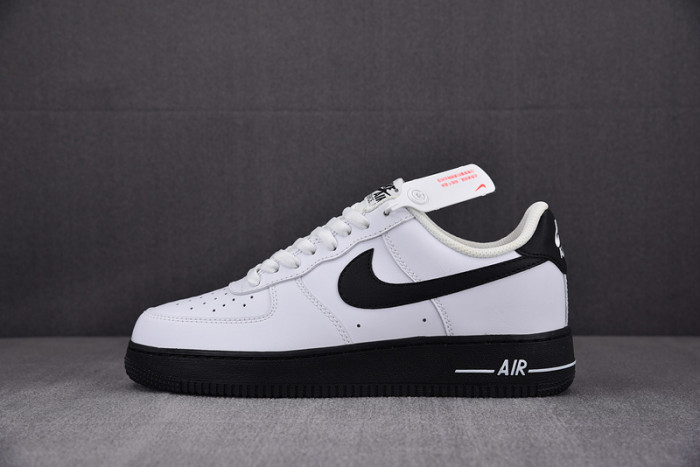 nike air force 1 low white black midsole - ck7663-101