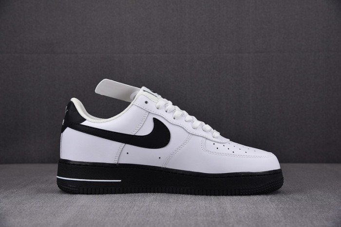 nike air force 1 low white black midsole - ck7663-101