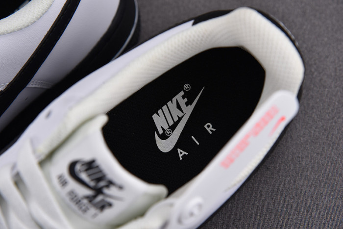 nike air force 1 low white black midsole - ck7663-101