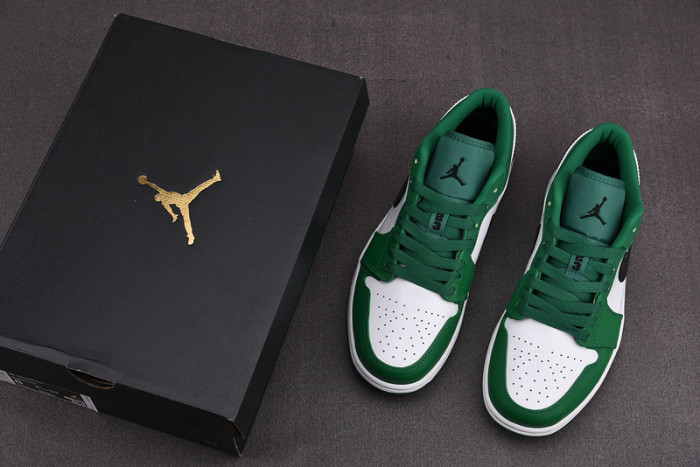 jordan 1 low pine green - 553558-301