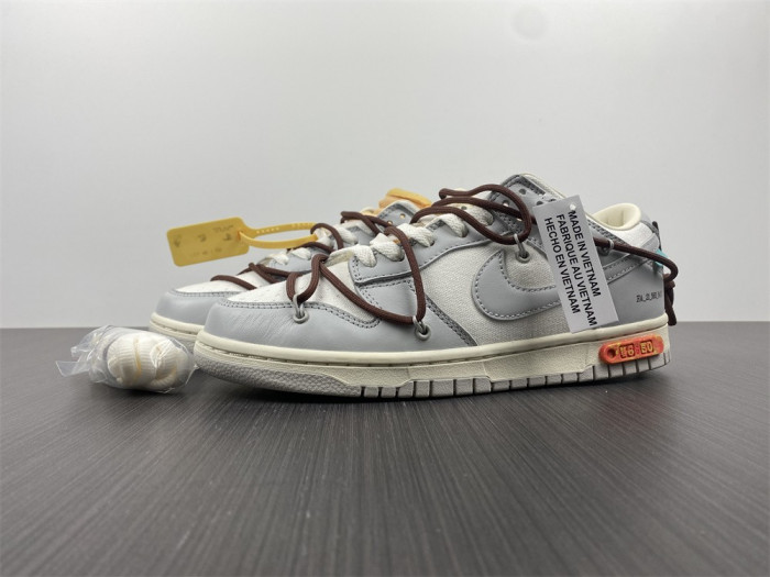 ofw x dunk low ''lot 46 of 50'' - nike - dm1602 102