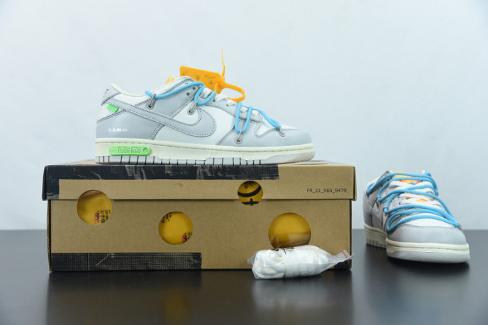 ofw x dunk low ''lot 02 of 50'' - nike - dm1602 115