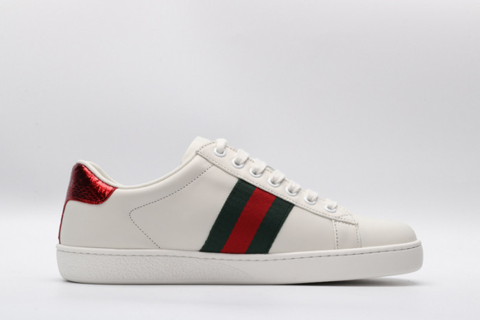 gucc ace embroidered low-top sneaker