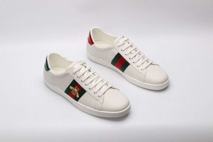 gucc ace embroidered low-top sneaker
