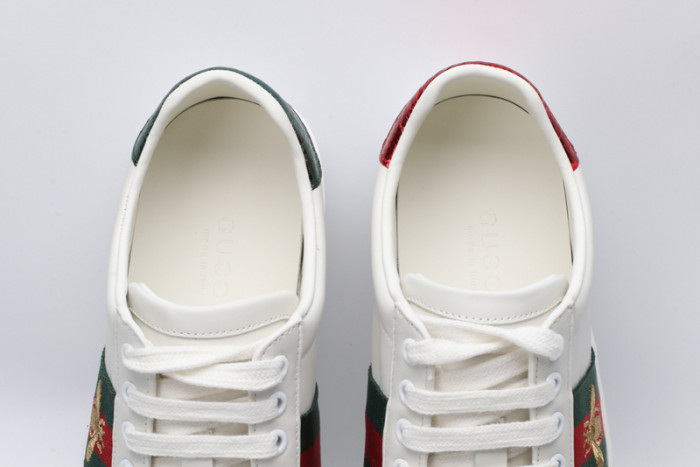 gucc ace embroidered low-top sneaker