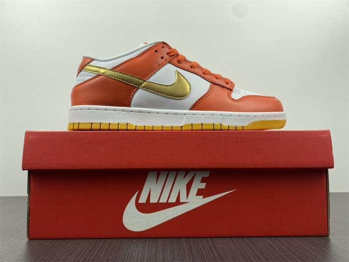 nike dunk low golden orange - dq4690-800