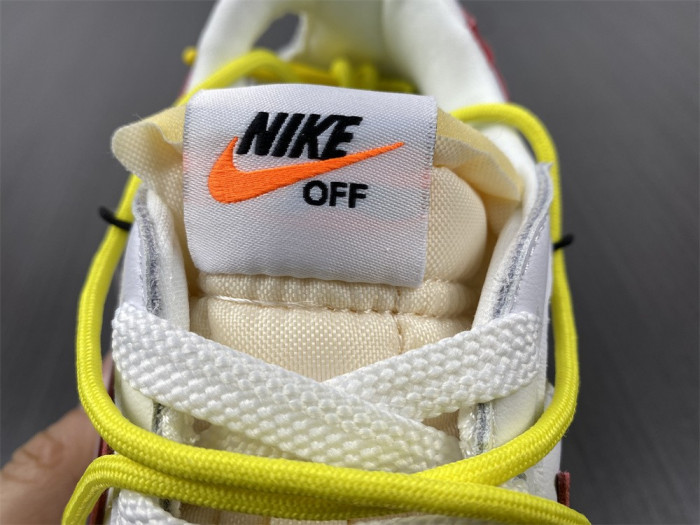 nik ofw x nike blazer low white university red dh7863-100