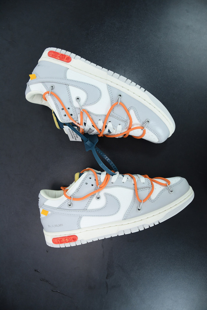 ofw x dunk low ''lot 44 of 50'' - nike - dm1602 104