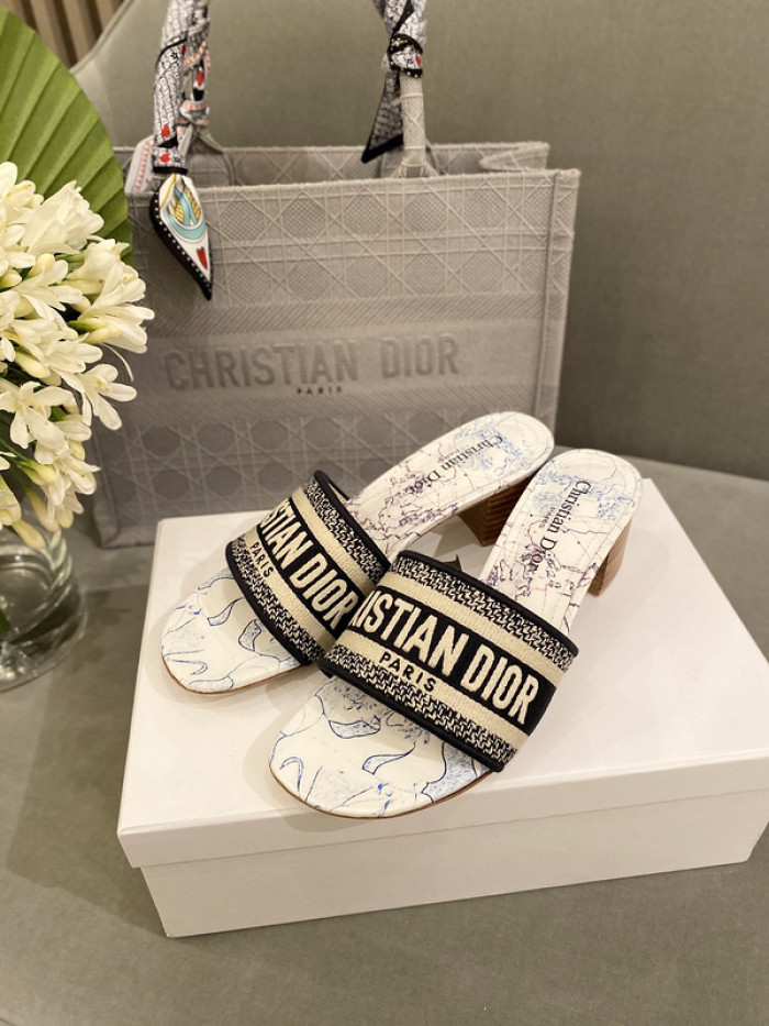 Ch**an di0r heel sandals
