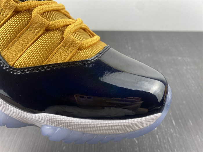 pk god jordan 11 retro black yellow,-ct8012-118