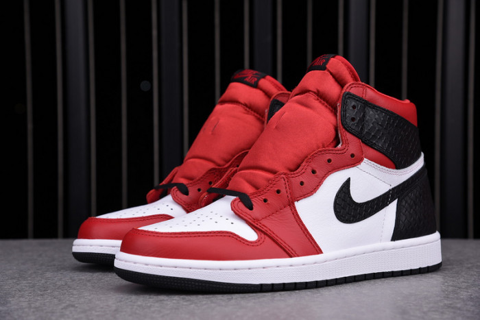 air jordan 1 retro high satin snake chicago cd0461-601