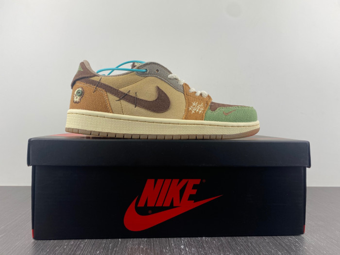 jordan 1 retro low og zion williamson voodoo  dz7292-200
