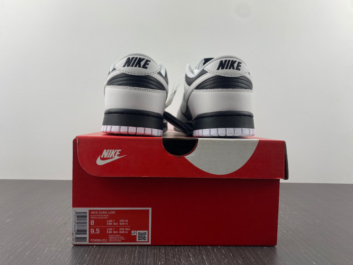 nike dunk low retro reverse panda - fd9064-011