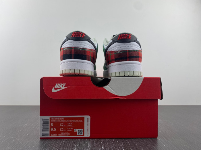 nike dunk low tartan plaid - dv0827-100