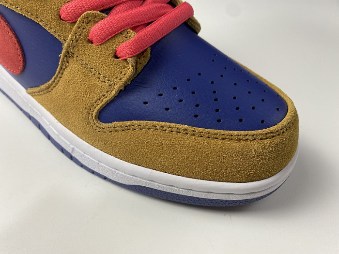 nike sb dunk low reverse papa bear - bq6817-700