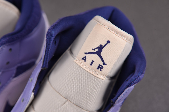 wmns air jordan 1 mid“purple chenille” dz3745-500