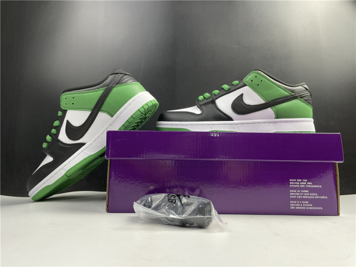 nike sb dunk low island green gum - bq6817-300