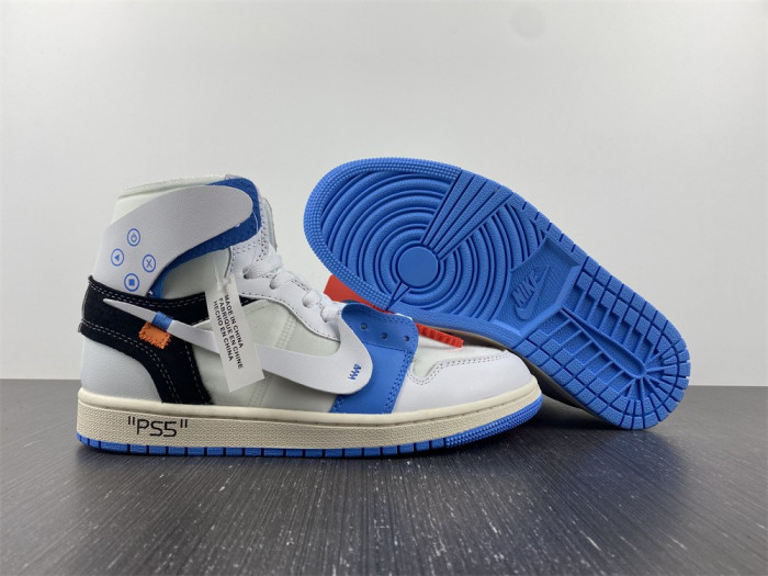air jordan 1 xofw nrg ps5  aq0818-168