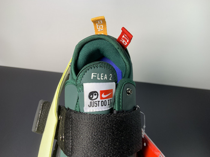 cpfm nike air flea 2 faded spruce dv7164-300