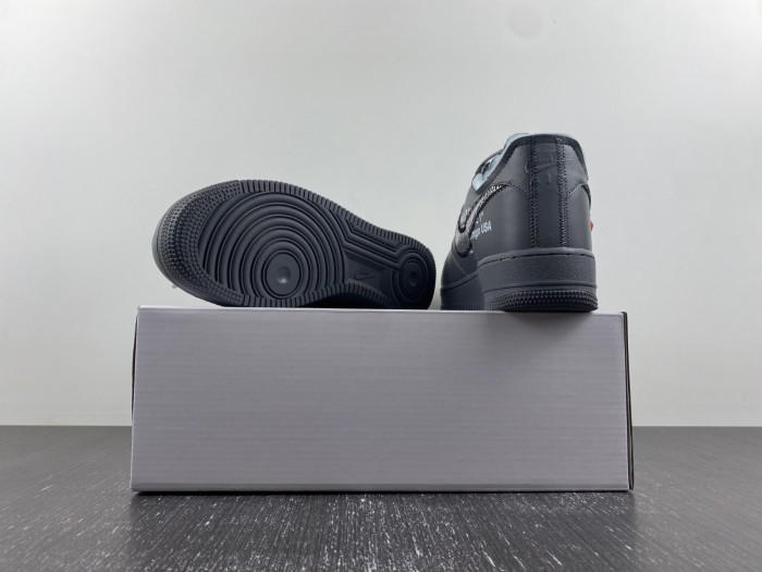 nike air force 1 low silver black dx1419-500
