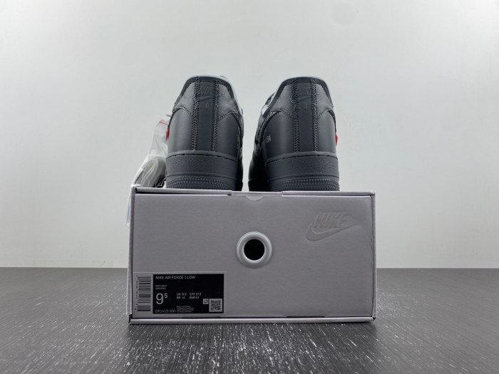 nike air force 1 low silver black dx1419-500