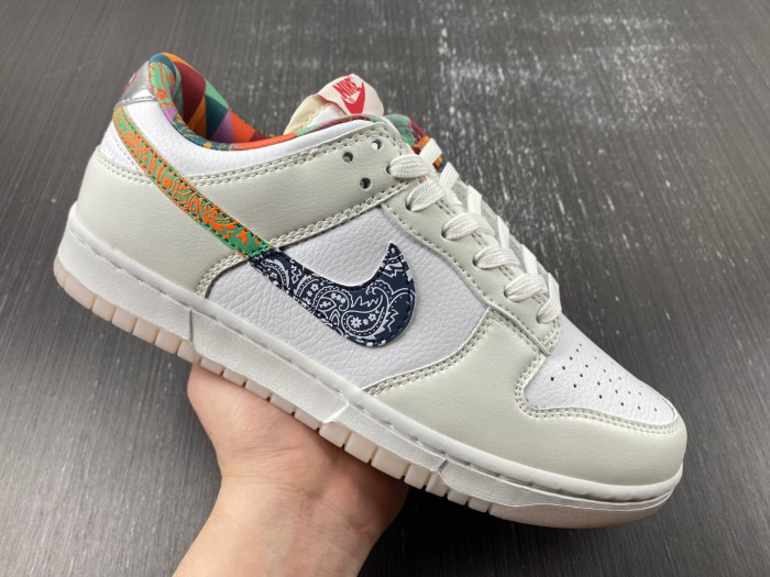 nike dunk low gs "multi-color paisley" fn8913-141